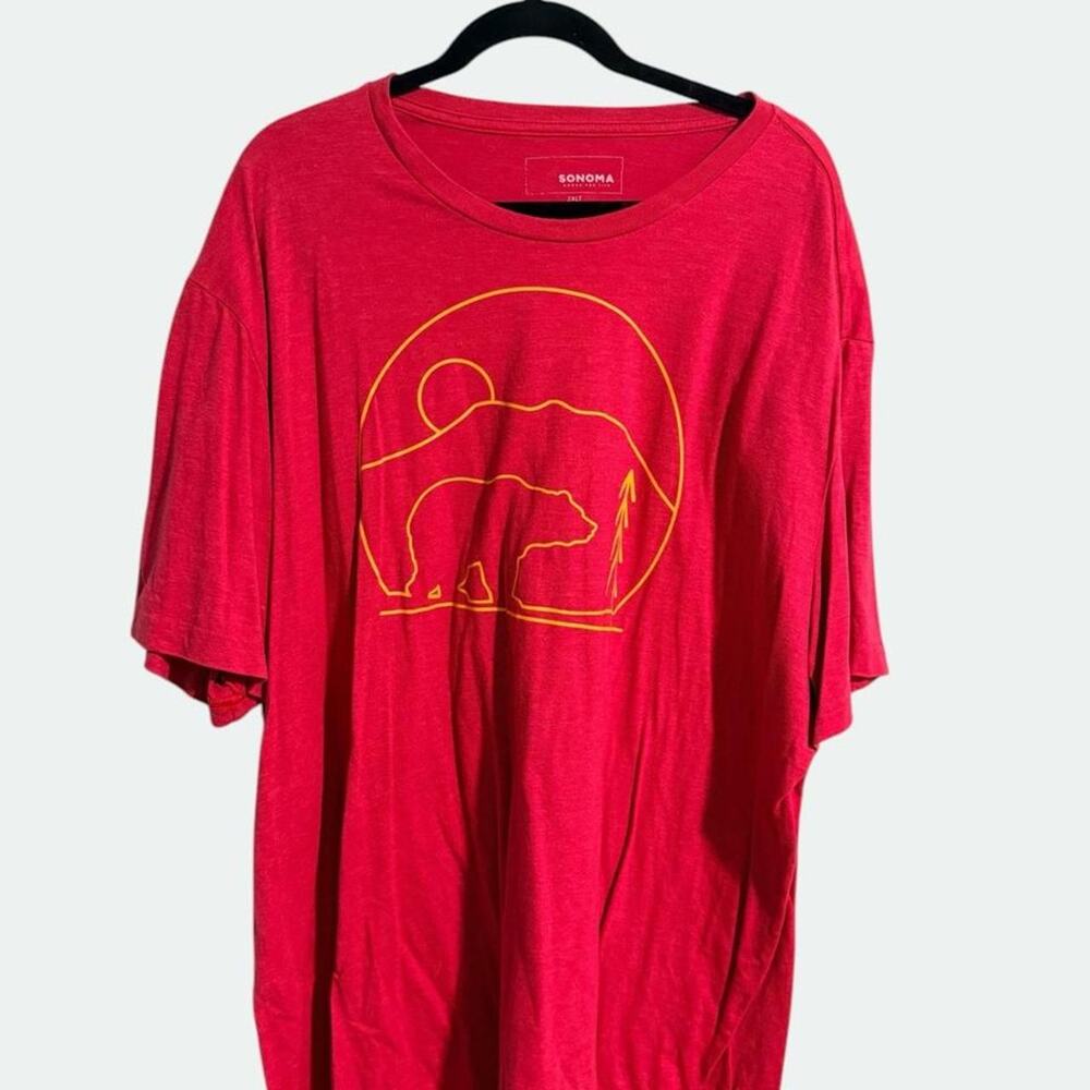 Red Sonoma Goods for Life 2XL Tall Men's TShirt